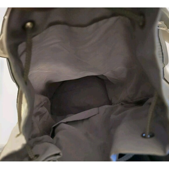 Prada Luna Rossa Gray Drawstring Bucket Duffle Bag Sling Crossbody Backpack Bag - Picture 6 of 6